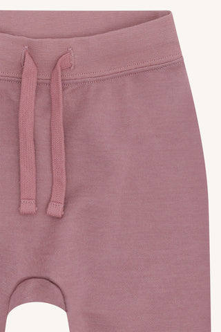 Merinowolle-Bambus Hose Gaby Pale Mauve von Hust & Claire
