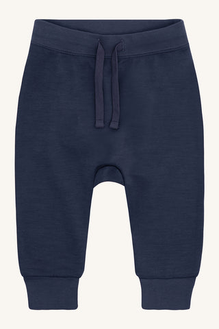 Merinowolle-Bambus Hose Gaby More Navy von Hust & Claire