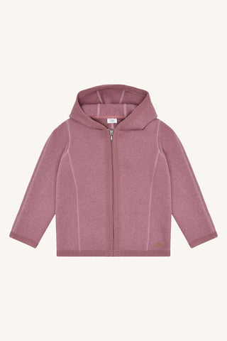 Wollwalk Jacke Ebba Pale Mauve von Hust and Claire