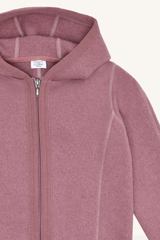 Wollwalk Jacke Ebba Pale Mauve von Hust and Claire