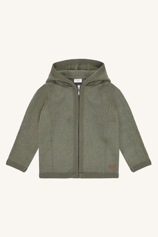 Wollwalk Jacke Ebba Turtle Grün von Hust and Claire