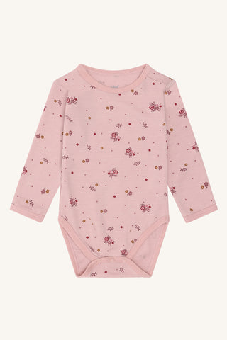 Merinowolle Body Bo Flora Adobe Rose von Hust & Claire