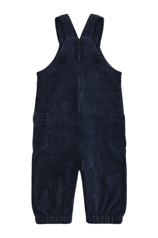 Velour-Latzhose More Navy von Hust & Claire