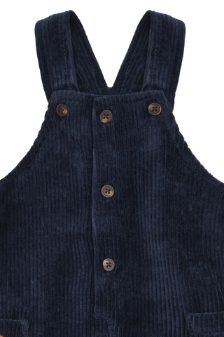 Velour-Latzhose More Navy von Hust & Claire