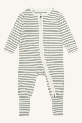 Bambus Pyjama Mulle Skyway Forest Fog von Hust and Claire