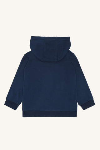 Bambus-Hoodie Stinus Blues von Hust and Claire