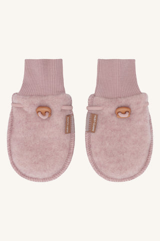 Merino Wollfleece Handschuhe Rosa von Hust and Claire