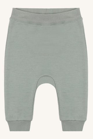 Merinowolle Hose Golf Solid State Green von Hust & Claire