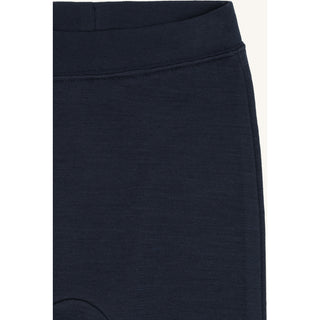 Merinowolle Hose Golf Solid Blues von Hust & Claire