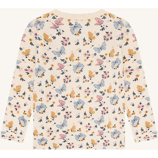 Merinowolle Shirt Awo Butterfly Off White von Hust and Claire