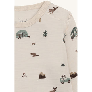 Merinowolle Body Bo Camp Off White von Hust & Claire
