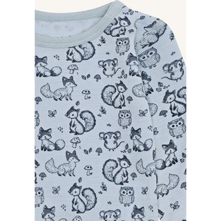 Merinowolle Body Bo Woodland Baby Blue von Hust & Claire
