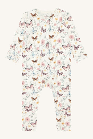 Bambus Pyjama Mulle Butterfly Ivory von Hust and Claire