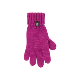 Merinowolle-Seide Handschuhe Purple Violett von Pure Pure