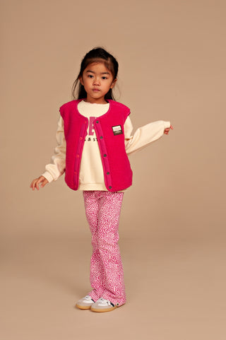 Teddy Gilet Pink von Stains & Stories