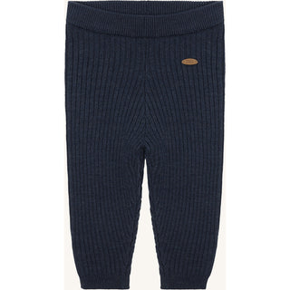 Merinowolle Strickhose Lui Blues Blau von Hust and Claire