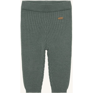Merinowolle Strickhose Lui Balsam Green von Hust and Claire