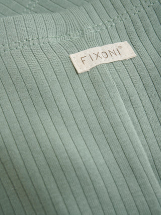 Modal Rib-Leggings Grün von Fixoni