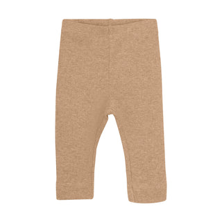 Modal Baby-Leggings Braun Meliert von Fixoni