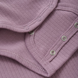 Modal Wickelbody Mauve von Fixoni