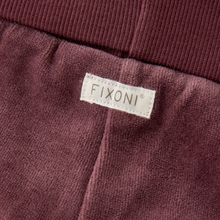 Velour Hose Violett von Fixoni
