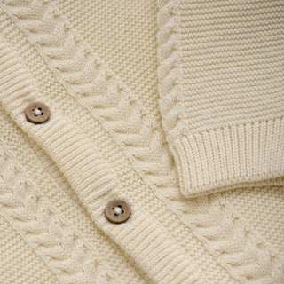 Strickjacke in Eggnog von Fixoni
