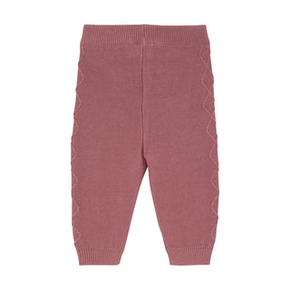 Strickhose in Mauve von Fixoni