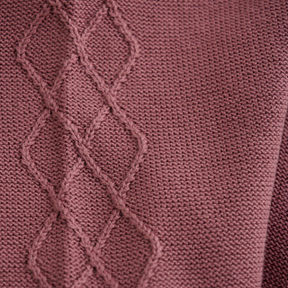 Strickhose in Mauve von Fixoni