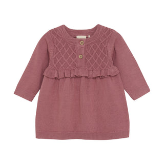 Strickkleid in Mauve von Fixoni