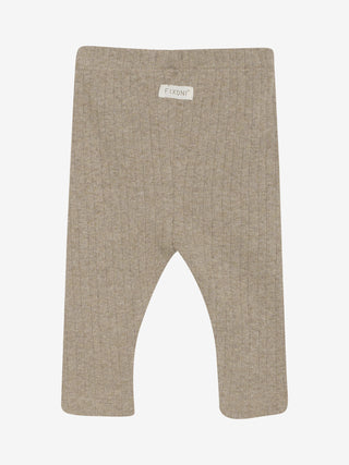 Baby-Leggings Mocha Meringue Melange von Fixoni