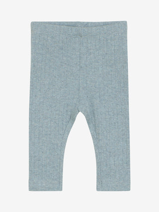 Baby-Leggings Arona Melange Blau von Fixoni