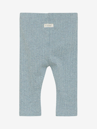 Baby-Leggings Arona Melange Blau von Fixoni