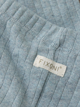 Baby-Leggings Arona Melange Blau von Fixoni
