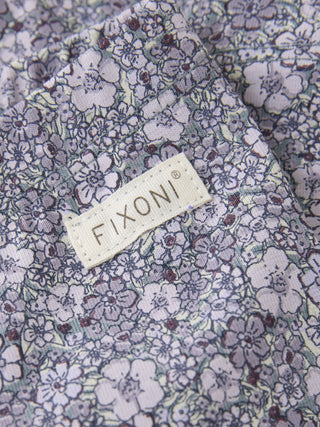 Baby-Leggings Tristle Lila mit Blumenmuster von Fixoni