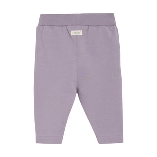 Bambus-Baumwolle Hose Purple Ash Lila von Fixoni