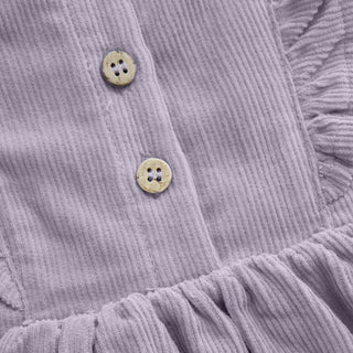 Cordkleid Purple Ash Lila von Fixoni