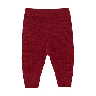 Strickhose Syrah Rot von Fixoni