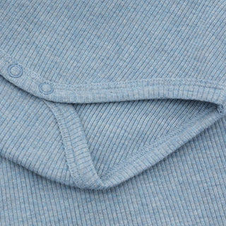 Modal Wickelbody Mountain Spring Melange Blau von Fixoni