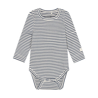 Rib-Body Vintage Indigo Blau gestreift von Fixoni