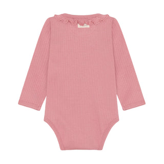 Modal Wickelbody Dusty Rose von Fixoni