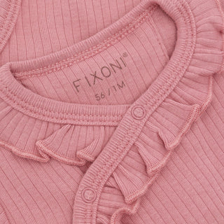 Modal Wickelbody Dusty Rose von Fixoni