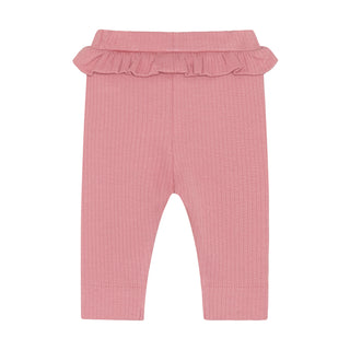Modal rib leggings beige from Fixoni