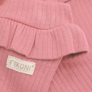Modal rib leggings beige from Fixoni