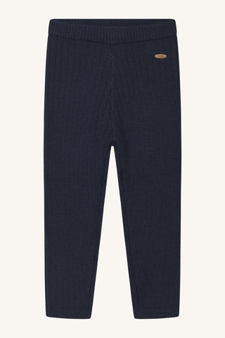 Merinowolle Strickhose Lui More Navy von Hust and Claire