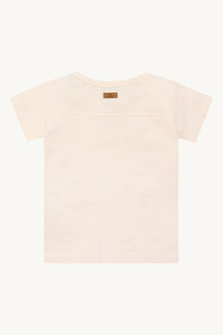 T-Shirt Weiss mit Baggerprint von Hust & Claire