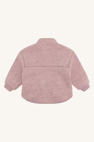 Merino Wollfleece Jacke Emi Rosa von Hust & Claire