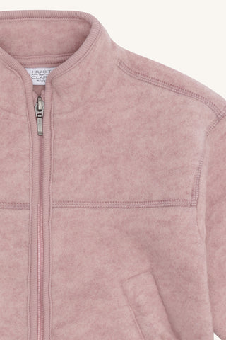 Merino Wollfleece Jacke Emi Rosa von Hust & Claire