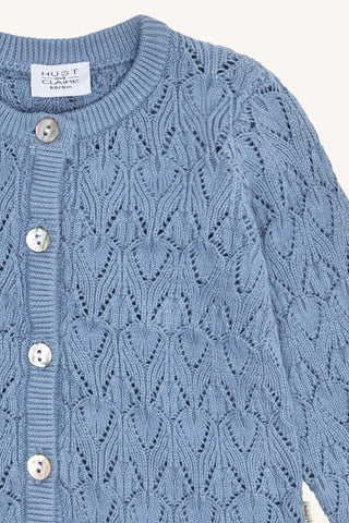 Baby-Strickjacke Cilja Hellblau Atmospere von Hust & Claire