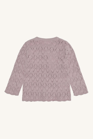 Baby-Strickjacke Cilja Adobe Rose von Hust & Claire