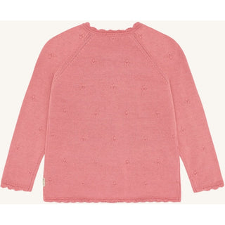 Strickjacke Cilja Sorbet Rosa von Hust & Claire